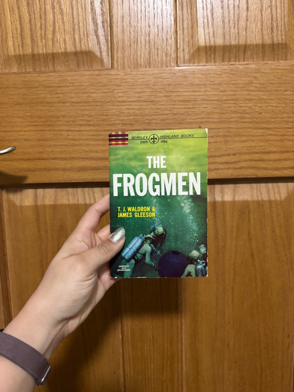 Vintage Paperback (1963): The Frogmen - T.J. Waldron & James Gleeson